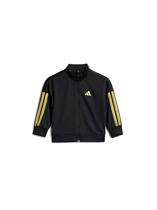 Essentials - Tuta bambino - nero/giallo ADIDAS | JC8857.