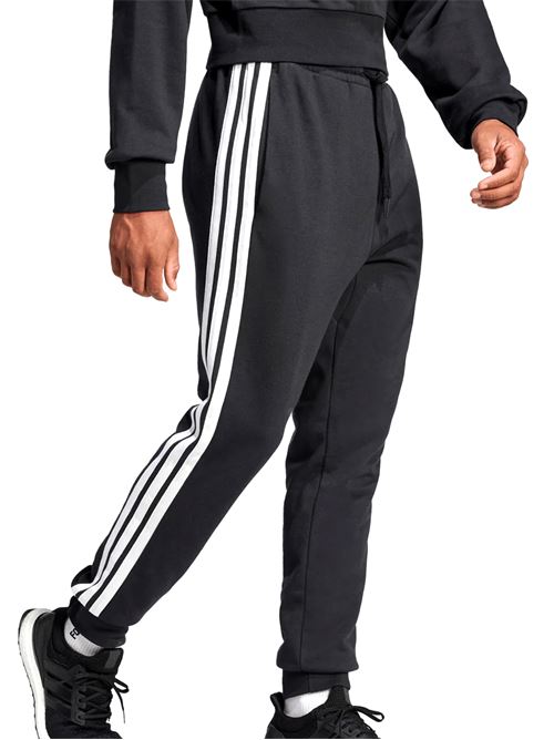 Essential 3-Stripes - Pantalone uomo - nero/bianco ADIDAS | JD1881.