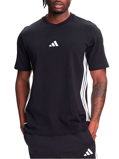 3-Stripes - T-Shirt uomo - nero/bianco ADIDAS | JD1906.
