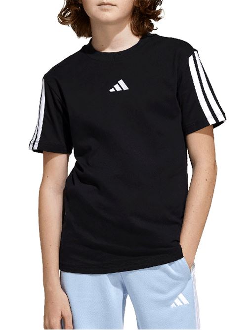Essentials 3-Stripes - T-Shirt bambino - nero ADIDAS | JD6487.