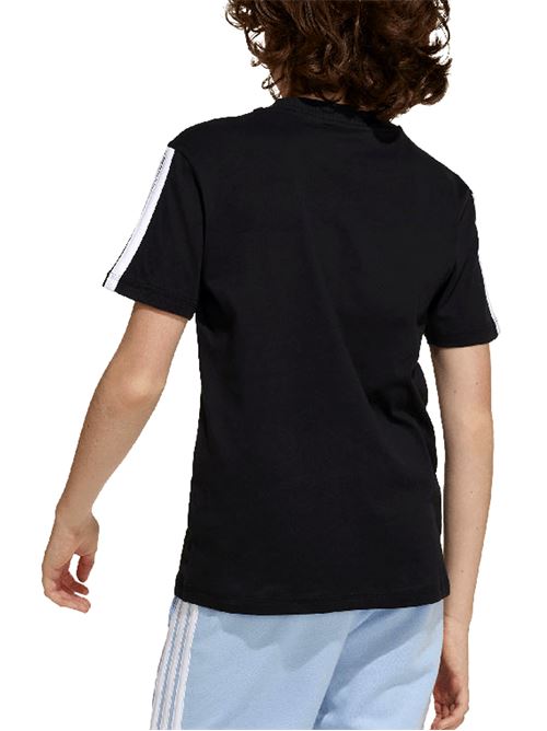 Essentials 3-Stripes - T-Shirt bambino - nero ADIDAS | JD6487.