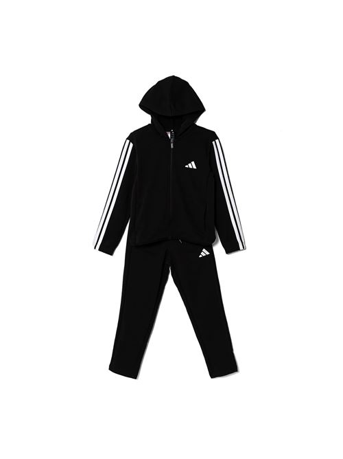 Essentials 3-Stripes - Tuta bambino - nero/bianco ADIDAS | JD6505.
