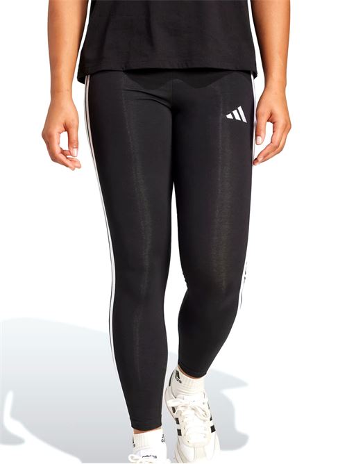 Essentials 3-Stripes - Leggings donna - nero/bianco ADIDAS | JE0072.