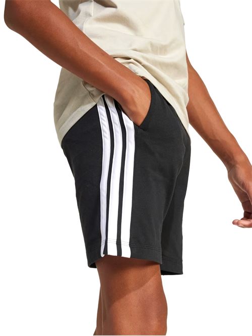 Essentials - Shorts bambino - nero/bianco ADIDAS | JE0310.