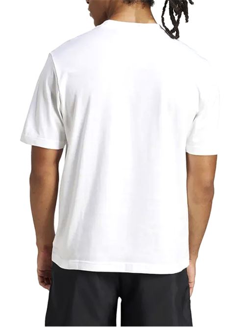 Essentials Small Logo - T-Shirt uomo - bianco ADIDAS | JF1092.