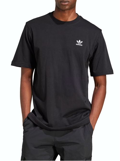 Essentials Trefoil - T-Shirt uomo - nero ADIDAS | JI8545.