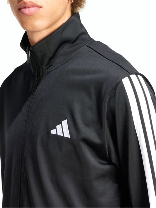 Sportwear Basic 3-Stripes - Tuta uomo - nero/bianco ADIDAS | JI8858.