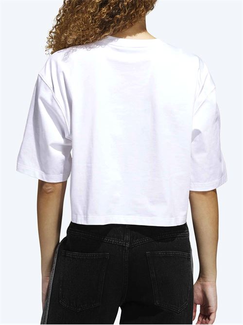 Essentials Trefoil - T-Shirt donna - bianco ADIDAS | JJ3385.