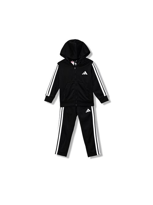 3-Stripes - Tuta bambino - nero/bianco ADIDAS | JX8752.
