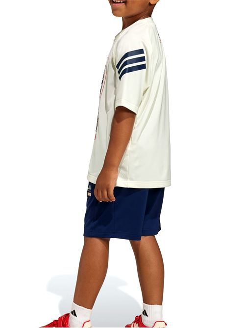 Marvel Spider-Man - Completino bambino - bianco/blu ADIDAS | JZ3544.