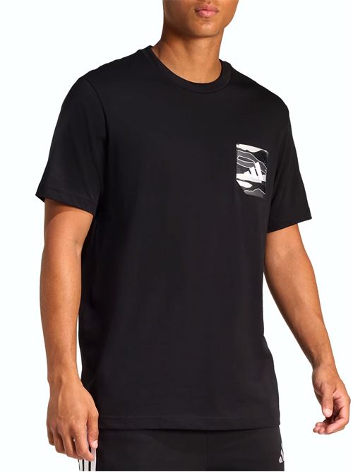 Camo - T-Shirt uomo - nero ADIDAS | JZ7497.