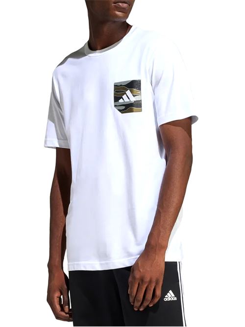Camo - T-Shirt uomo - bianco ADIDAS | JZ7498.
