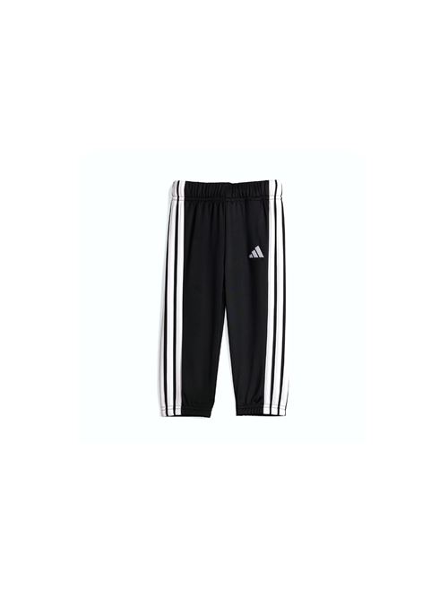 Essentials 3-Stripes - Tuta bambino - nero/rosa ADIDAS | KB9573.