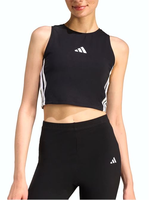 Essentials 3-Stripes - Canotta donna - nero ADIDAS | KC5181.