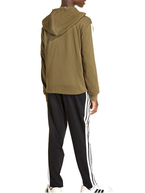 Essentials 3-Stripes - Tuta bambino - verde/nero ADIDAS | KC6419.
