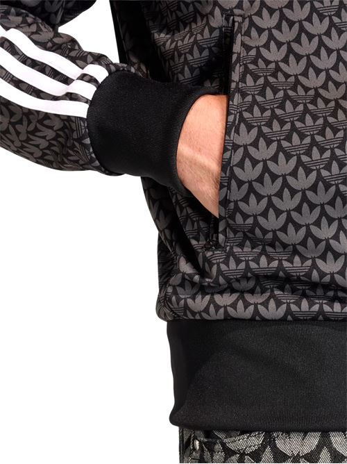 Firebird Loose Monogram - Felpa uomo - grigio ADIDAS | KC9158.