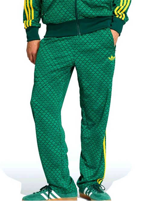 Firebird Loose Monogram - Pantalone uomo - verde ADIDAS | KD0396.