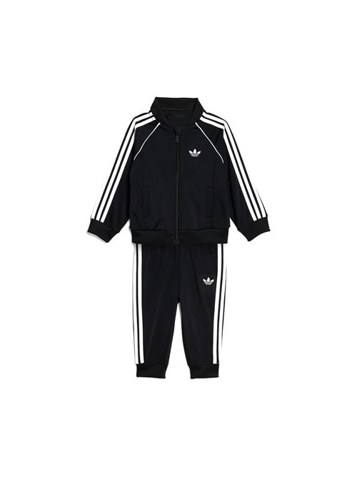 Essentials 3-Stripes - Tuta bambino - nero/bianco ADIDAS | KD1029.