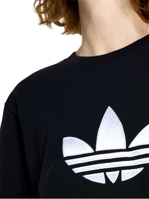 Essentials Trefoil - T-Shirt donna - nero ADIDAS | KD2918.