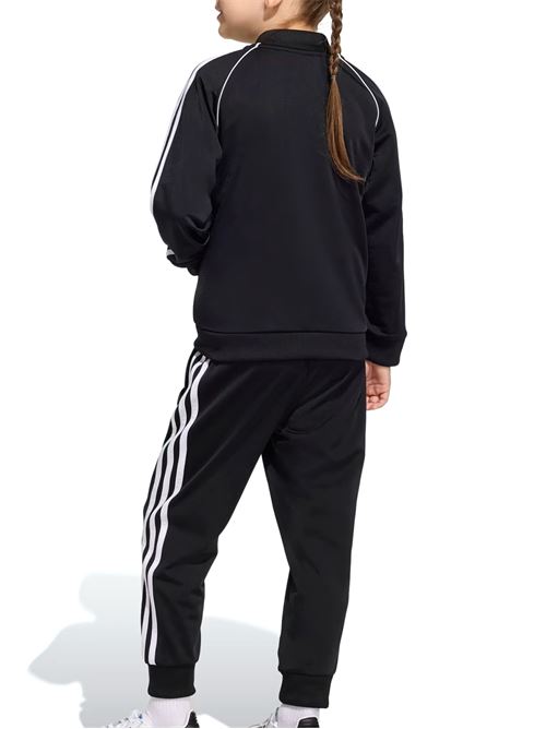 Essentials 3-Stripes - Tuta bambino - nero/bianco ADIDAS | KD5741.