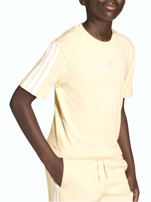 Essentials 3-Stripes - T-Shirt bambino - beige ADIDAS | KD8552.