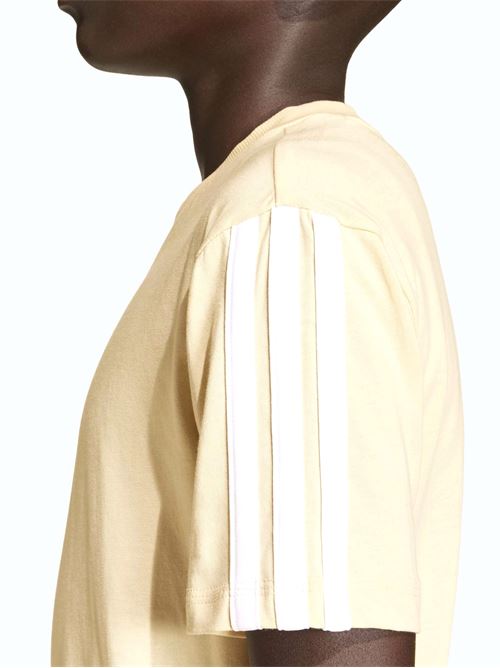 Essentials 3-Stripes - T-Shirt bambino - beige ADIDAS | KD8552.