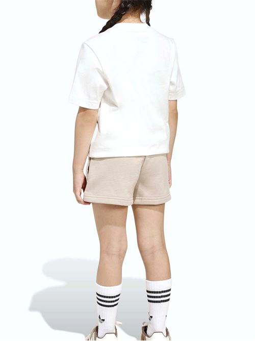 Essentials Trefoil - Completino bambino - bianco/beige ADIDAS | KE2342.