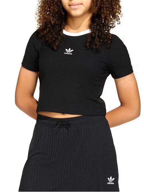 Essentials - T-Shirt bambino - nero ADIDAS | KE2496.