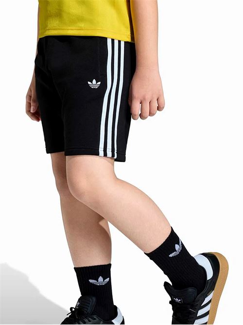 3-Stripes - Shorts bambino - nero/bianco ADIDAS | KE2836.