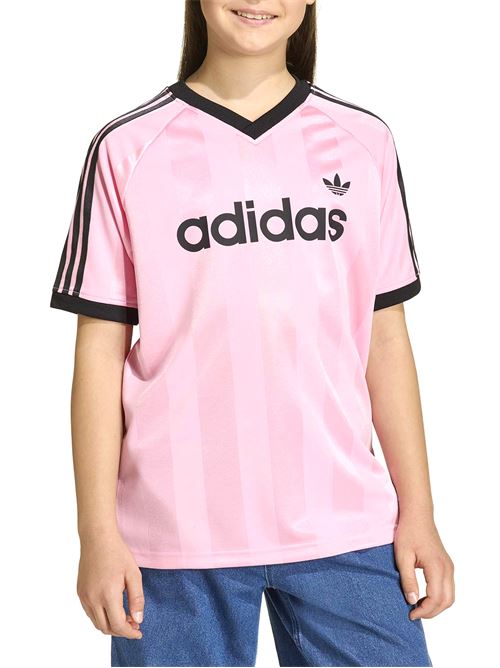 Essentials 3-Stripes - T-Shirt bambino - rosa ADIDAS | KE2844.