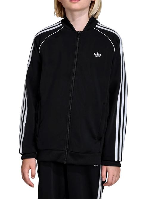 Track Top - Felpa bambino - nero/bianco ADIDAS | KE2856.