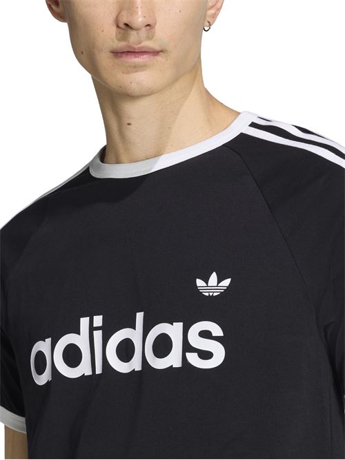 Essentials 3-Stripes - T-Shirt uomo - nero ADIDAS | KF0417.