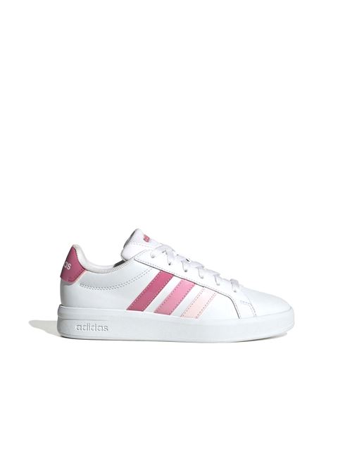 Grand Court 3.0 - Sneakers ragazzo/ragazza - bianco/rosa ADIDAS | KJ4368.