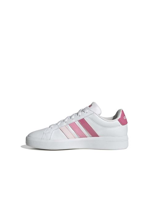 Grand Court 3.0 - Sneakers ragazzo/ragazza - bianco/rosa ADIDAS | KJ4368.