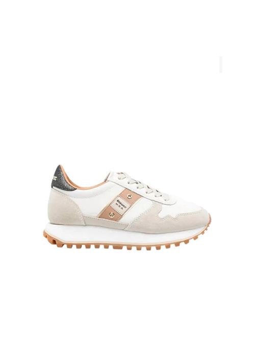 Millen 03 - Sneakers donna - bianco BLAUER | S6MILLEN03/NYSCRE/BLK