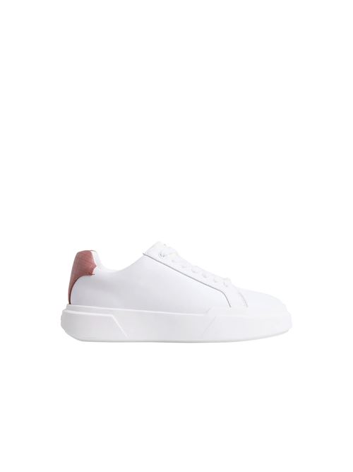 Chunky Cupsole - Sneakers donna - bianco/rosa CALVIN KLEIN | HW0HW031480J5