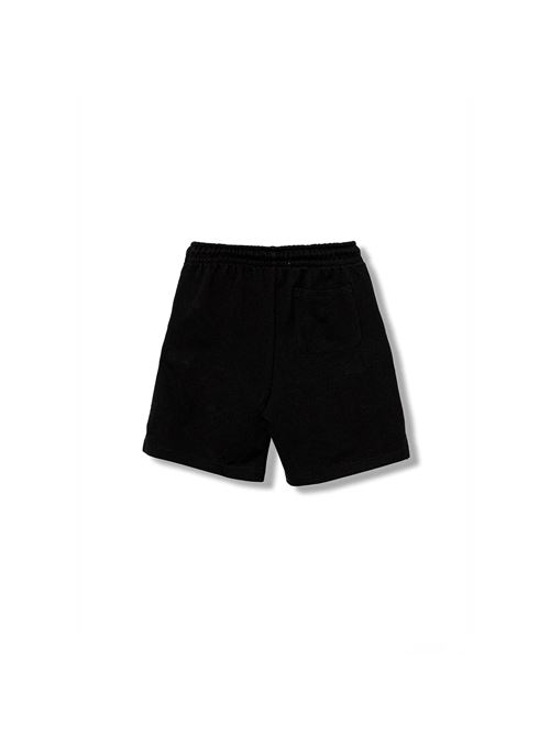 Monogram Relaxed - Shorts bambino - nero CALVIN KLEIN | IU0IU00723TBEH