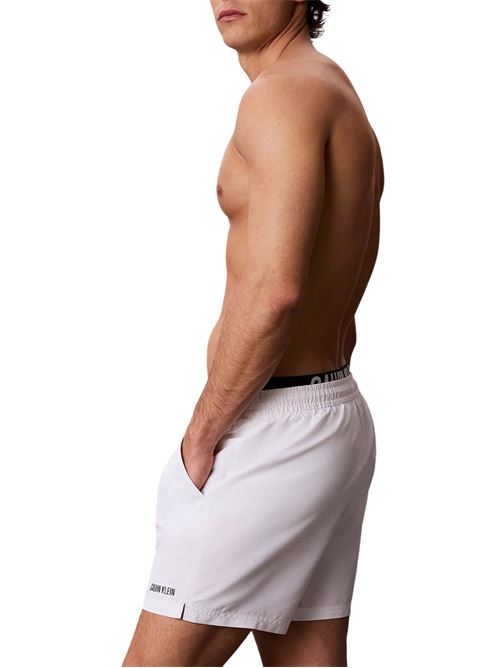 Core Solid - Costume da bagno uomo - bianco CALVIN KLEIN | LV00N61015100