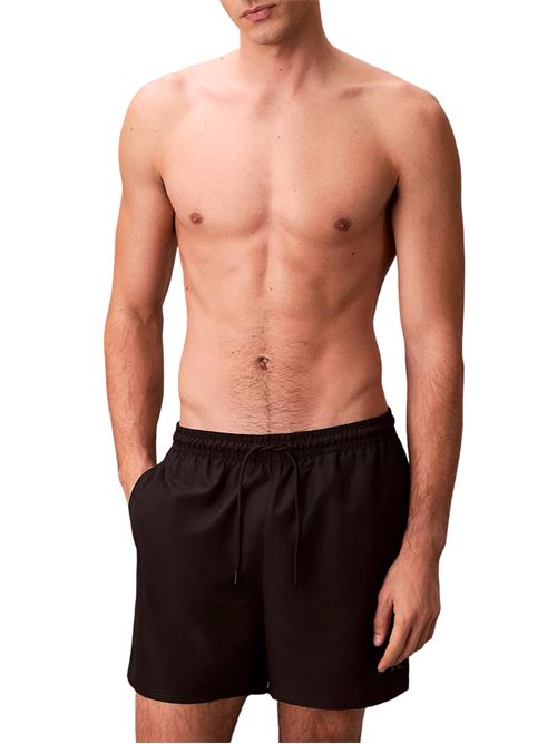 Graphic Monogram - Costume da bagno uomo - nero CALVIN KLEIN | LV00N61045UB1