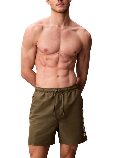 Intense Power - Costume da bagno uomo - verde CALVIN KLEIN | LV00N61047PLI