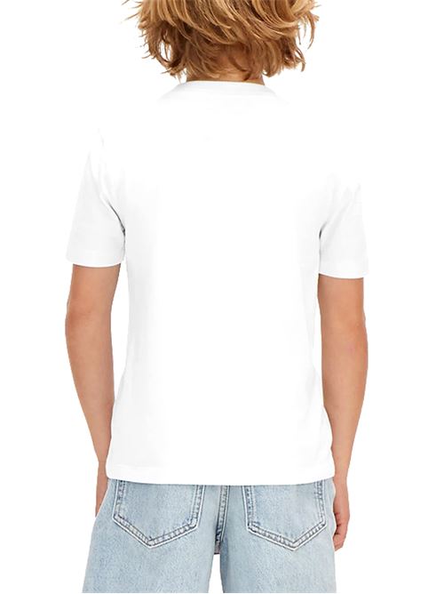 Mono Logo - T-Shirt bambino - bianco CALVIN KLEIN | LV1CKSJA33YAF