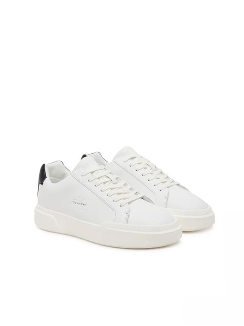 Chunky Cupsole LaceUp - Sneakers uomo - bianco-nero CALVIN KLEIN | YM0YM0134401W