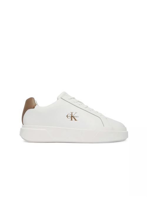 Chunky Cupsole LaceUp - Sneakers uomo - bianco/beige CALVIN KLEIN | YM0YM0134405O