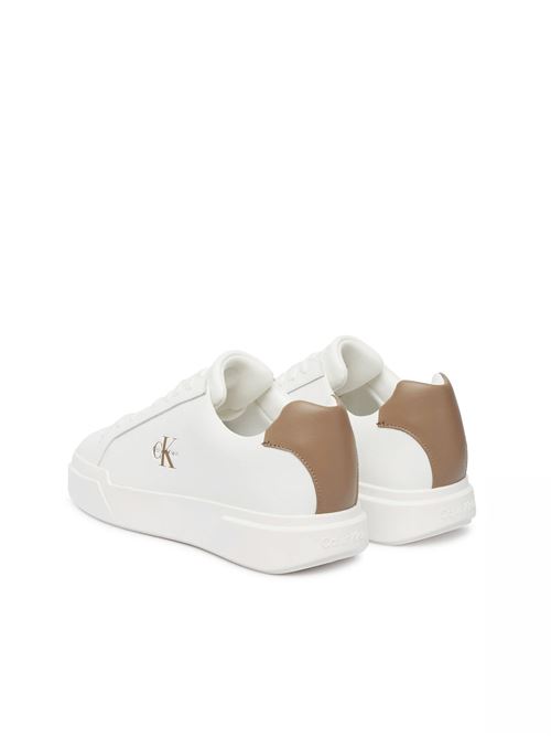 Chunky Cupsole LaceUp - Sneakers uomo - bianco/beige CALVIN KLEIN | YM0YM0134405O