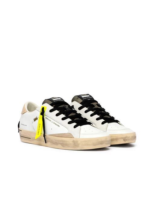 Sk8 Deluxe - Sneakers uomo - bianco CRIME LONDON | 19104PP8WHITE