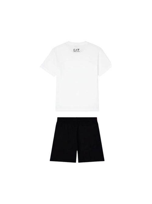 Emporio Armani - T-Shirt bambino - bianco/nero EA7 | 7B000267AF12874M0003