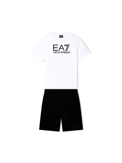 Emporio Armani - Completino bambino - bianco/nero EA7 | 7B000302AF10375M0003