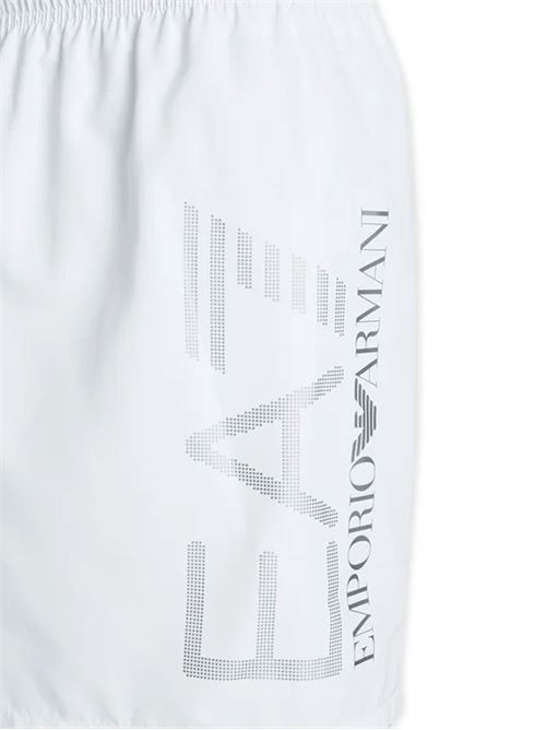 Emporio Armani - Costume da bagno uomo - bianco EA7 | 7M002001AF14497M0076
