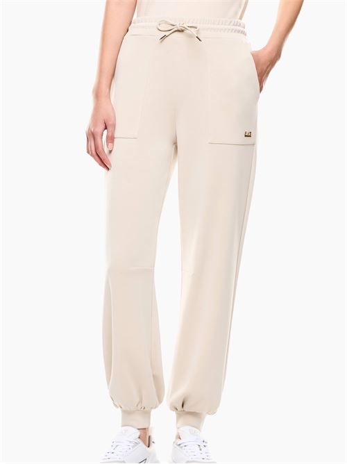 Emporio Armani - Pantalone donna - beige EA7 | 7W000193AF12643U1088