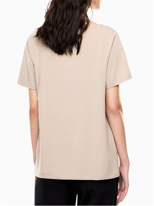 Emporio Armani - T-Shirt donna - beige EA7 | 7W001098AF14880U6225